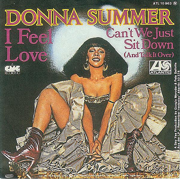 Donna Summer - I Feel Love (B-Keus) Vinyl Singles Vinyl Goed / Hoes Redelijk