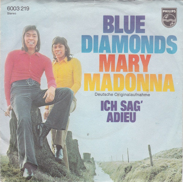 Blue Diamonds - Mary Madonna Vinyl Singles