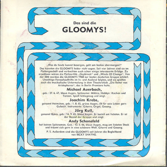 Gloomys - I'm A Bum