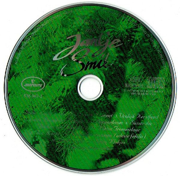 Jan Smit - Kerstmis Met Jantje Smit (CD) Compact Disc Goede Staat