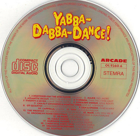Various - Yabba-Dabba-Dance! (CD) Compact Disc Goede Staat