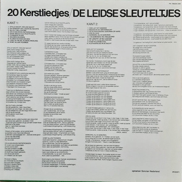 Leidse Sleuteltjes - 20 Kerstliedjes (LP) 51489