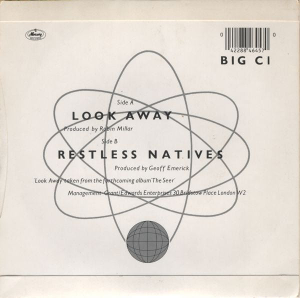 Big Country - Look Away(B-Keus) Vinyl Singles B-Keus (B)
