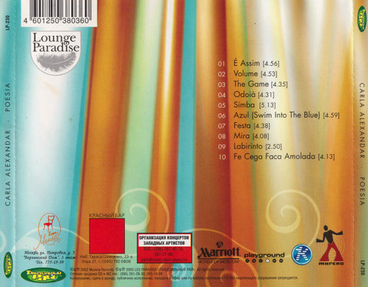 Carla Alexandar - Poesia (CD) Compact Disc Goede Staat "VINYLSINGLES.NL"