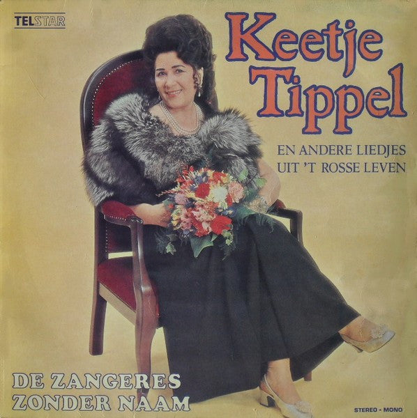 Zangeres Zonder Naam - Keetje Tippel (LP) Vinyl LP Vinyl Very Good (VG) <br> Hoes Good Plus (G+)