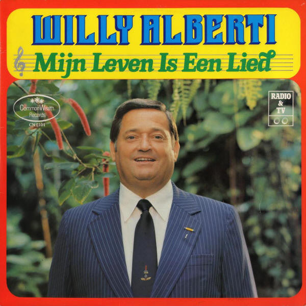 Willy Alberti - Mijn Leven Is Een Lied (LP) Vinyl LP Vinyl Very Good (VG) <br> Hoes Good Plus (G+)