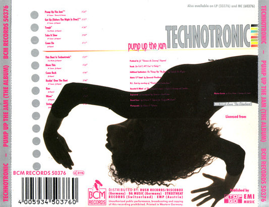 Technotronic - Pump Up The Jam (CD)