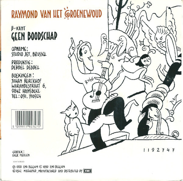 Raymond van het Groenewoud - Ik Ben Man Vinyl Singles Vinyl Goed / Hoes Redelijk