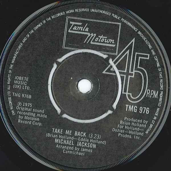 Michael Jackson - One Day In Your Life Vinyl Singles Vinyl Very Good (VG) <br> Hoes Generic