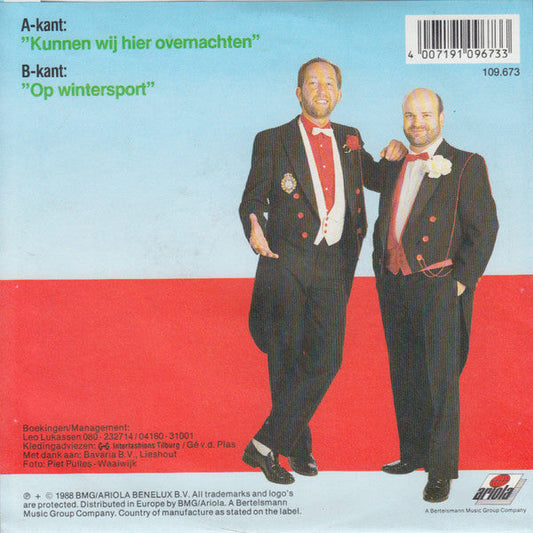 Deurzakkers - Kunnen Wij Hier Overnachten (B-Keus) Vinyl Singles Vinyl Zeer Goed / Hoesje Sticker "VINYLSINGLES.NL"