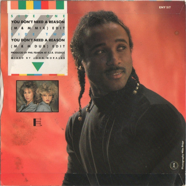 Phil Fearon & Galaxy - You Don't Need A Reason Vinyl Singles Vinyl Very Good (VG) <br> Hoes Good Plus (G+)