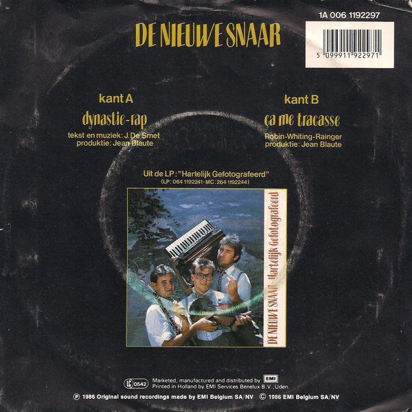 Nieuwe Snaar - Dynastie-Rap Vinyl Singles Vinyl Very Good (VG) <br> Hoes Good Plus (G+)