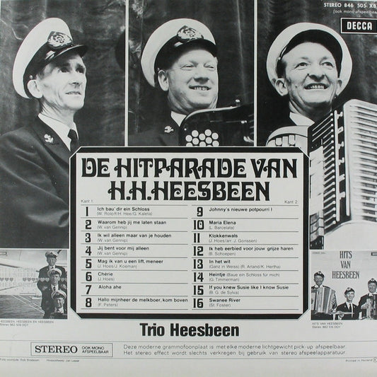 Trio Heesbeen - De Hitparade Van H.H. Heesbeen (LP)