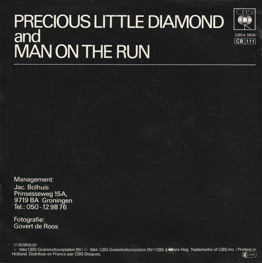 Fox The Fox - Precious Little Diamond Vinyl Singles Media VG+ / Sleeve G+