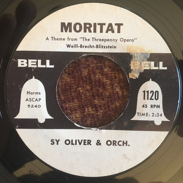 Sy Oliver And His Orchestra - Moritat Vinyl Singles Vinyl Very Good (VG) <br> Hoes Generic