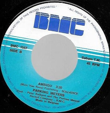 Parking Meters - Siberian Fire Vinyl Singles