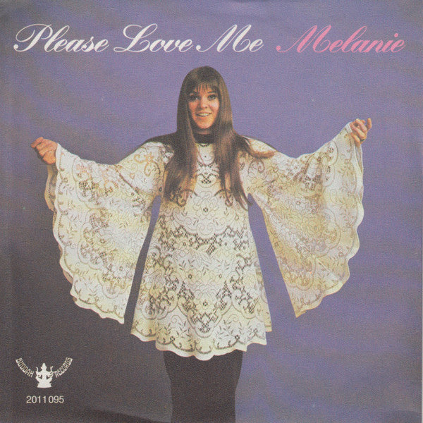 Melanie - Please Love Me Vinyl Singles Vinyl Very Good (VG) <br> Hoes Good Plus (G+)