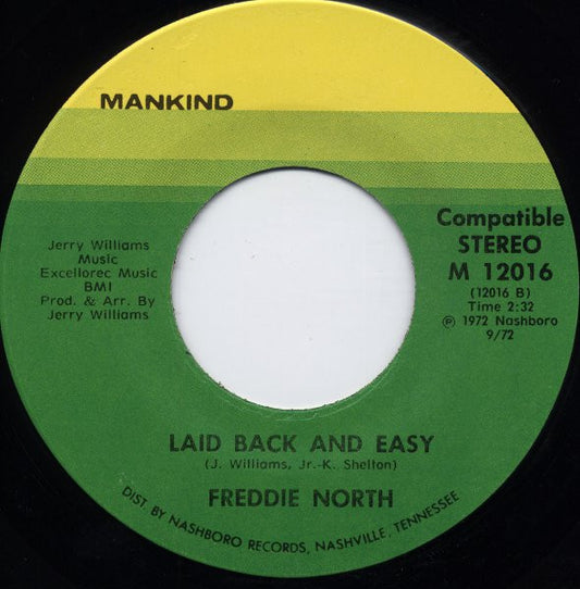 Freddie North - Song #** (I'm Your Man)