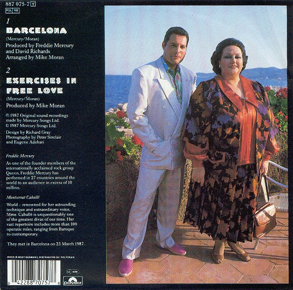 Freddie Mercury & Montserrat Caballé - Barcelona