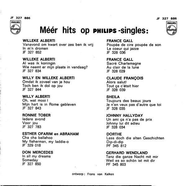 Rika Jansen - Amsterdam Huilt Vinyl Singles Vinyl Very Good (VG) <br> Hoes Good Plus (G+)