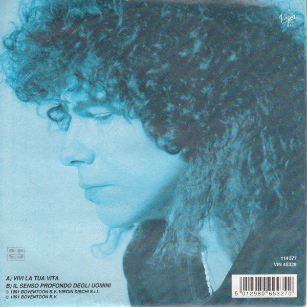 Riccardo Cocciante - Vivi La Tua Vita Vinyl Singles Vinyl Very Good (VG) <br> Hoes Good Plus (G+)