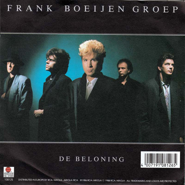 Frank Boeijen Groep - De Beloning Vinyl Singles Vinyl Very Good (VG) <br> Hoes Good Plus (G+)