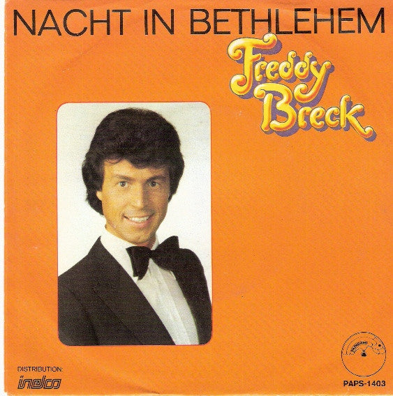Freddy Breck - Nacht In Bethlehem Vinyl Singles Vinyl Very Good (VG) <br> Hoes Good Plus (G+)