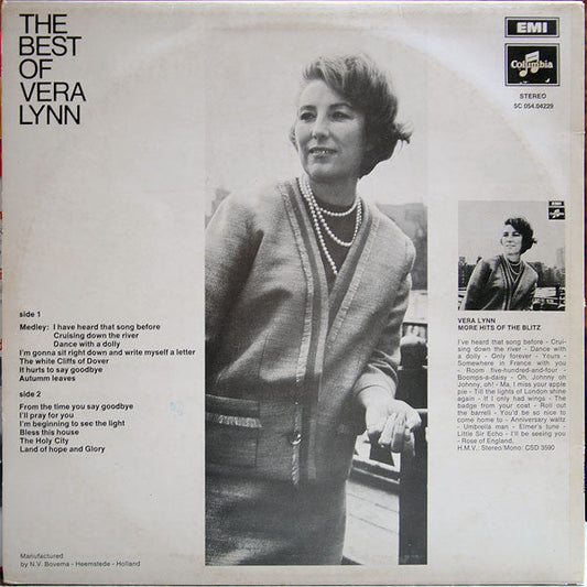 Vera Lynn - The Best Of Vera Lynn (LP) Vinyl LP Vinyl Zeer Goed / Hoesje Goed "VINYLSINGLES.NL"