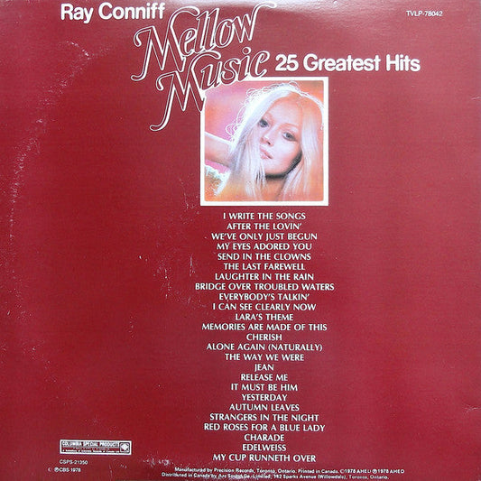 Ray Conniff - Mellow Music 25 Greatest Hits (LP) 50304