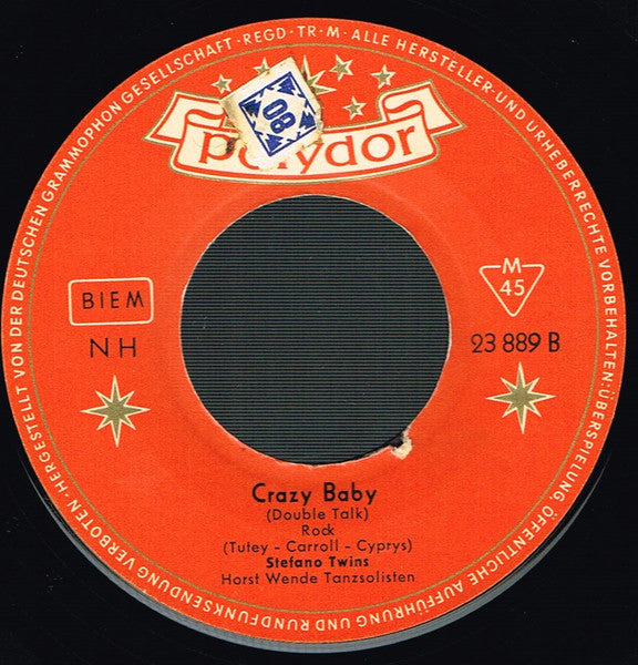 Stefano Twins - Fern In Java (Promise Me, Love) Vinyl Singles Vinyl Very Good (VG) <br> Hoes Generic