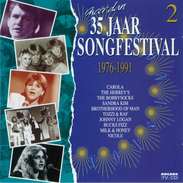 Various - Meer Dan 35 Jaar Songfestival 2 (CD) Compact Disc Goede Staat