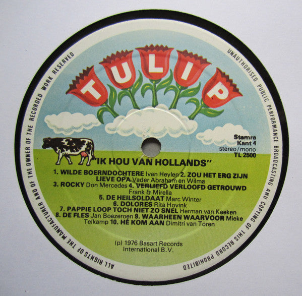 Various - Ik Hou Van Hollands - 10 Jaar Radio En TV-Toppers (LP) Vinyl LP Dubbel Vinyl Very Good (VG) <br> Hoes Good Plus (G+)