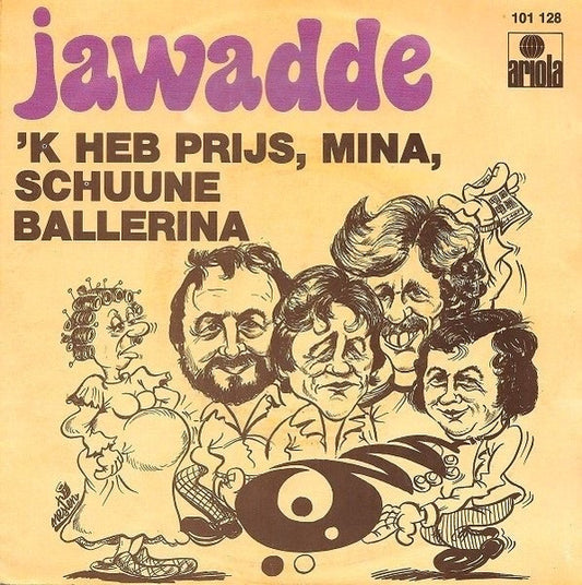 Jawadde - 'T Es Kerstdag In De Stad Vinyl Singles Vinyl Zeer Goed / Hoesje Goed "VINYLSINGLES.NL"