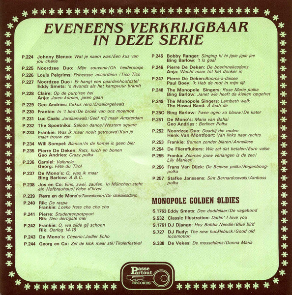 Geo Andries - Circus Renz Vinyl Singles Vinyl Very Good (VG) <br> Hoes Good Plus (G+)