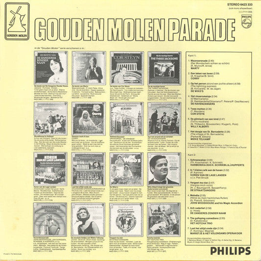 Various - Gouden Molen Parade (LP) 41450