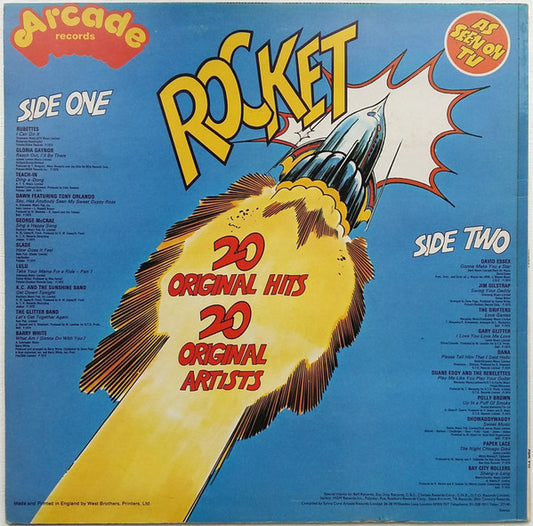 Various - Rocket (LP) 51632 Vinyl LP Vinyl Zeer Goed / Hoesje Goed "VINYLSINGLES.NL"