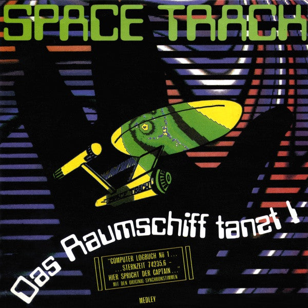 Space Track - Das Raumschiff Tanzt! Vinyl Singles Vinyl Very Good (VG) <br> Hoes Good Plus (G+)