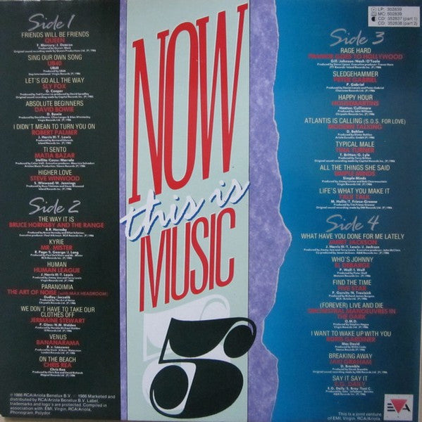 Various - Now This Is Music * (LP) Vinyl LP Dubbel Vinyl Very Good (VG) <br> Hoes Good Plus (G+)