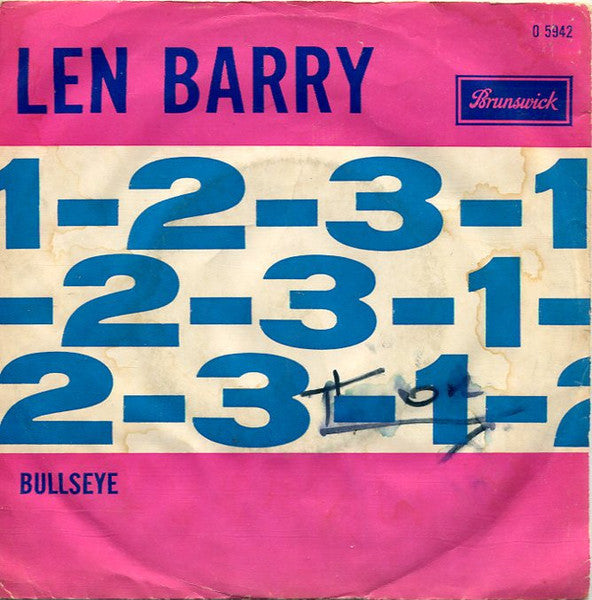 Len Barry -1-2-3 Vinyl Singles