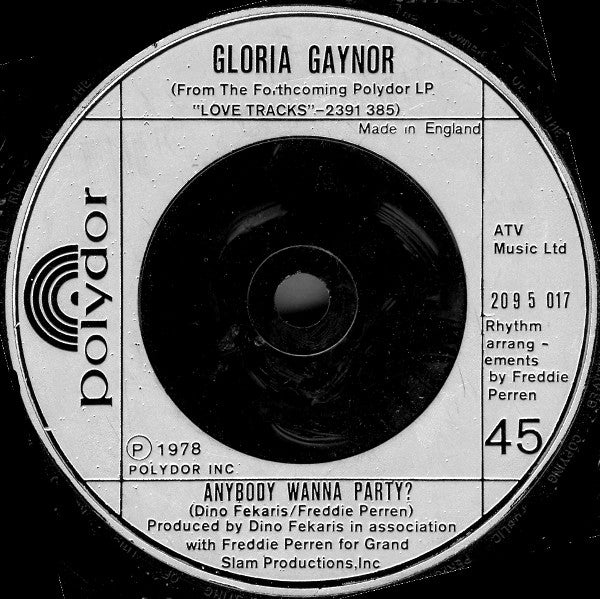 Gloria Gaynor - I Will Survive Vinyl Singles Vinyl Very Good (VG) <br> Hoes Good Plus (G+)