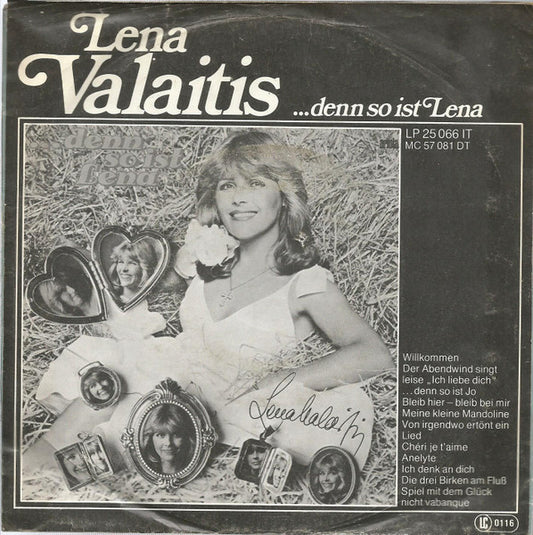 Lena Valaitis - Ich Spreche Alle Sprachen Dieser Welt Vinyl Singles Vinyl Zeer Goed / Hoesje Goed "VINYLSINGLES.NL"