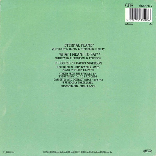 Bangles - Eternal Flame VINYLSINGLES.NL