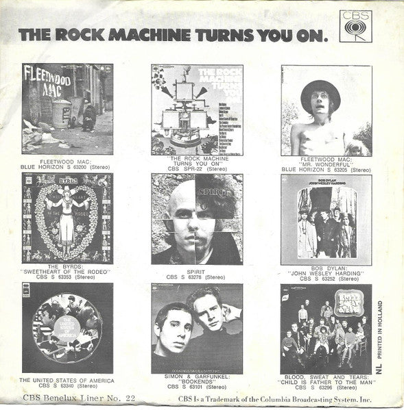 Paul Revere And The Raiders Featuring Mark Lindsay - Let Me (B-Keus) Vinyl Very Good (VG) <br> Hoes Good Plus (G+)