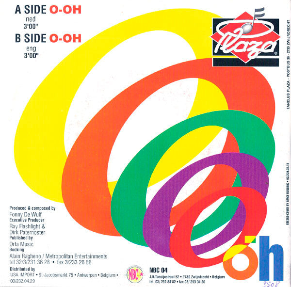 Plaza - O-Oh Vinyl Singles Vinyl Very Good (VG) <br> Hoes Good Plus (G+)