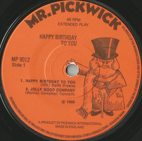 Various - Happy Birthday To You Vinyl Singles
