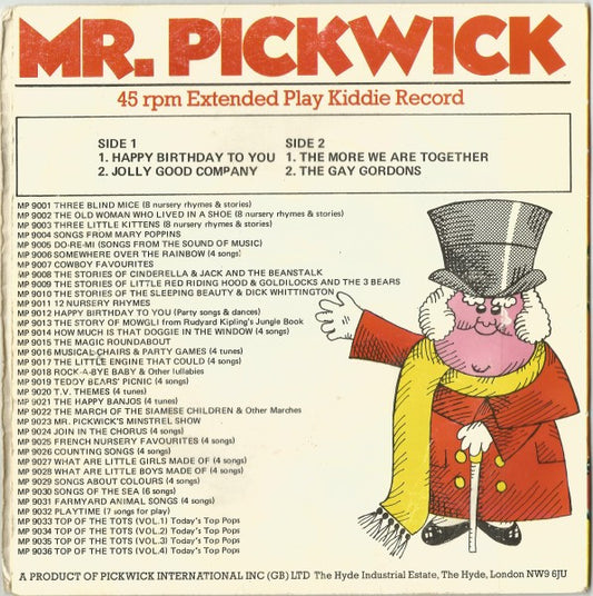 Various - Happy Birthday To You Vinyl Singles Vinyl Zeer Goed / Hoesje Goed "VINYLSINGLES.NL"