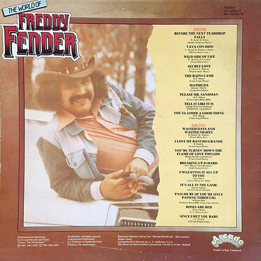 Freddy Fender - The World Of (LP) 43267