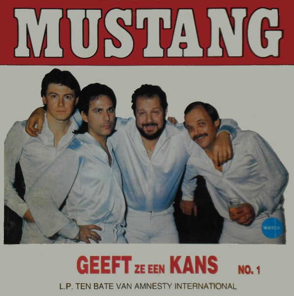 Trio Mustang - Mustang Geeft Ze Een Kans No. 1 (LP) Vinyl LP Vinyl Very Good (VG) <br> Hoes Good Plus (G+)