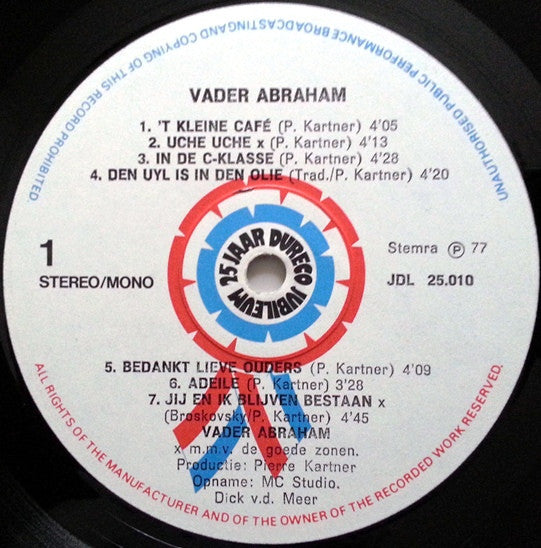 Vader Abraham - De Beste Van Vader Abraham (LP)