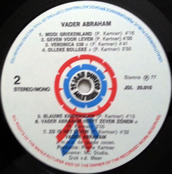 Vader Abraham - De Beste Van Vader Abraham (LP)